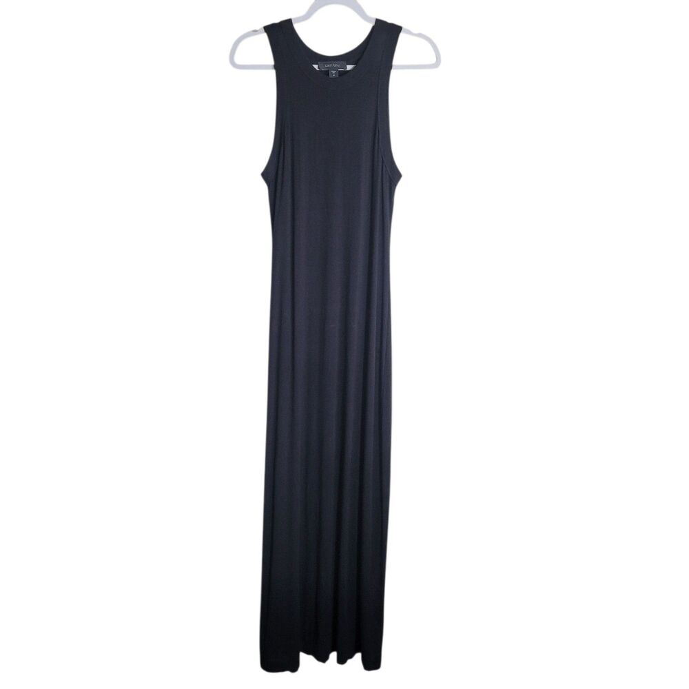 Karen Kane Sleeveless Rayon Maxi Dress Women's Medium‎ Black Basic Capsule USA